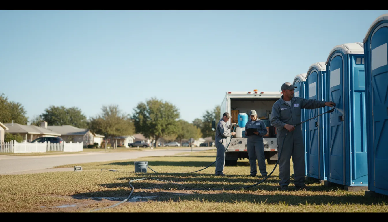 Long-Term Portable Toilet Rental in Manderson, SD near me